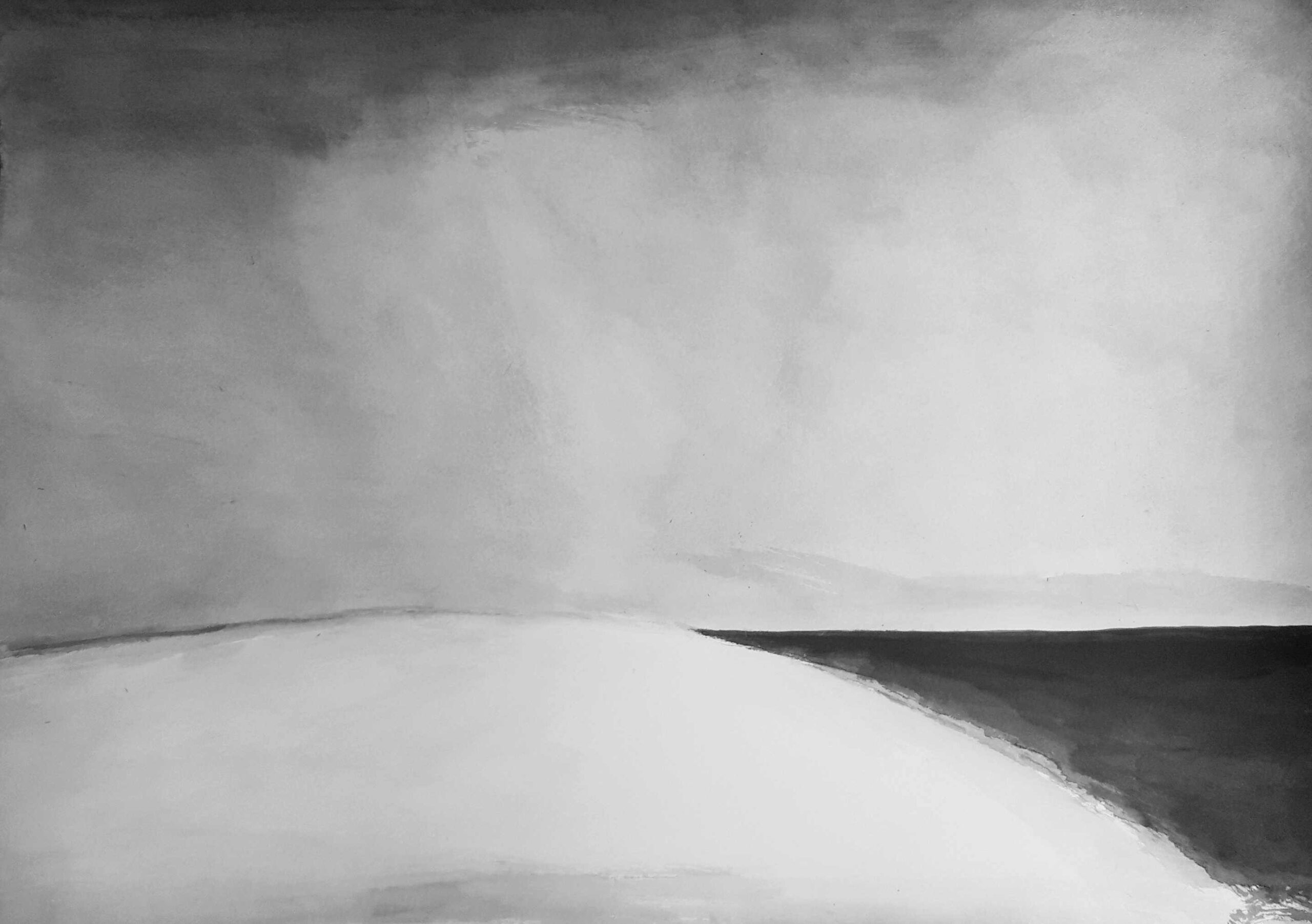 A dune, 65x50cm, ink, paper, 2022